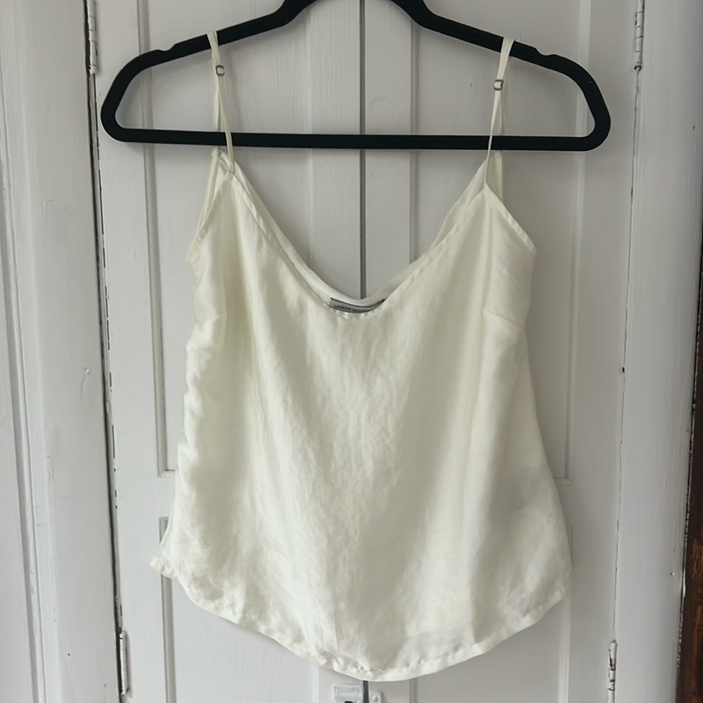 Urban Outfitters Silk Cream camisole Sz. S/P